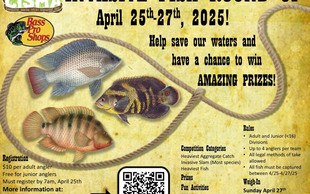 Invasive Species, The Ecological Enemy All Around Us! Learn More on What you Can Do At The SWFL Invasive Freshwater Fish Roundup!